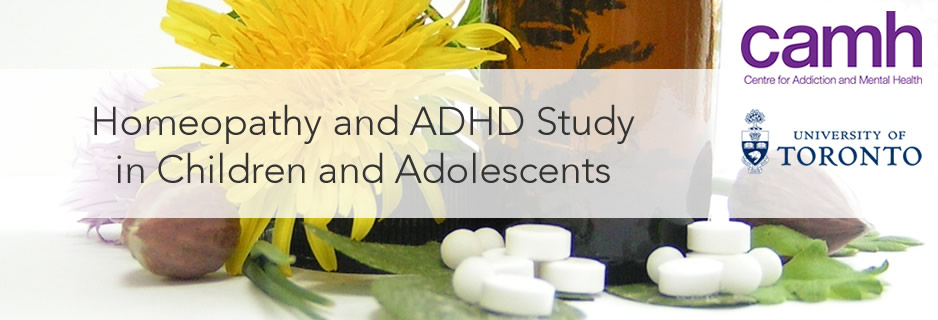 Homeopathy and ADHD study in children and adolescents