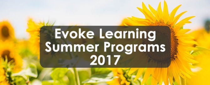 Evoke Learning summer programs 2017